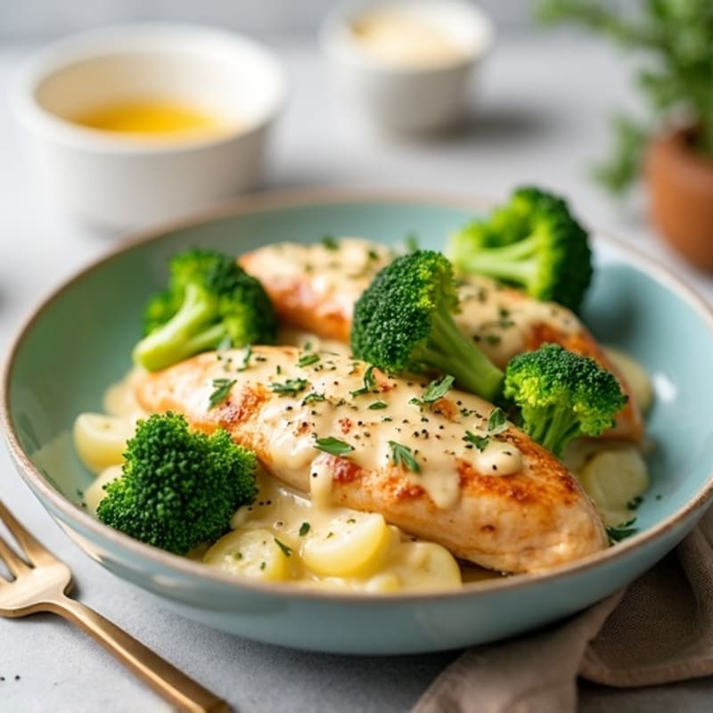Creamy Chicken and Broccoli Bake