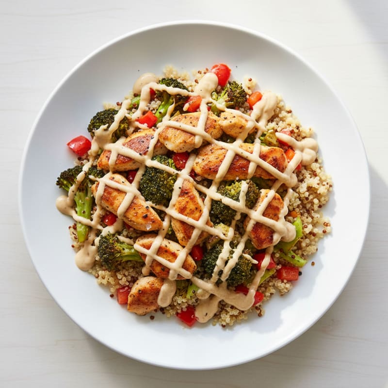 Chicken and Veggie Power Bowl