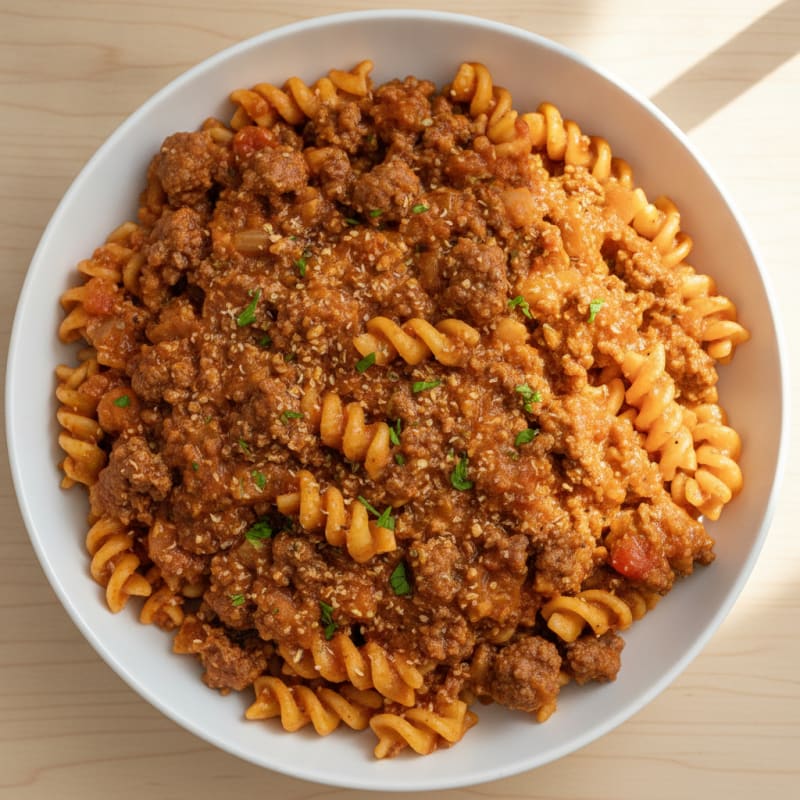 Classic Beef Noodle Skillet