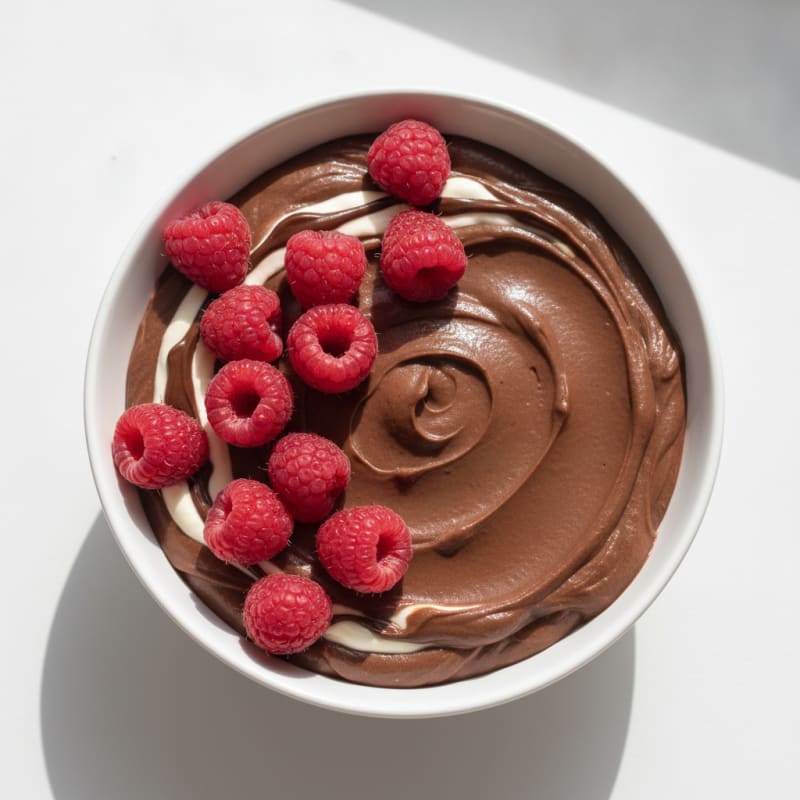 Silky Greek Yogurt Chocolate Protein Pudding