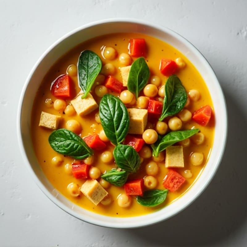 Creamy Coconut Curry Chickpea Stew