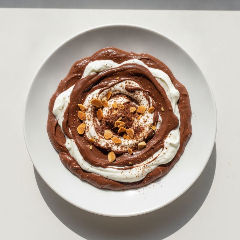 Silky Chocolate Protein Pudding with Greek Yogurt