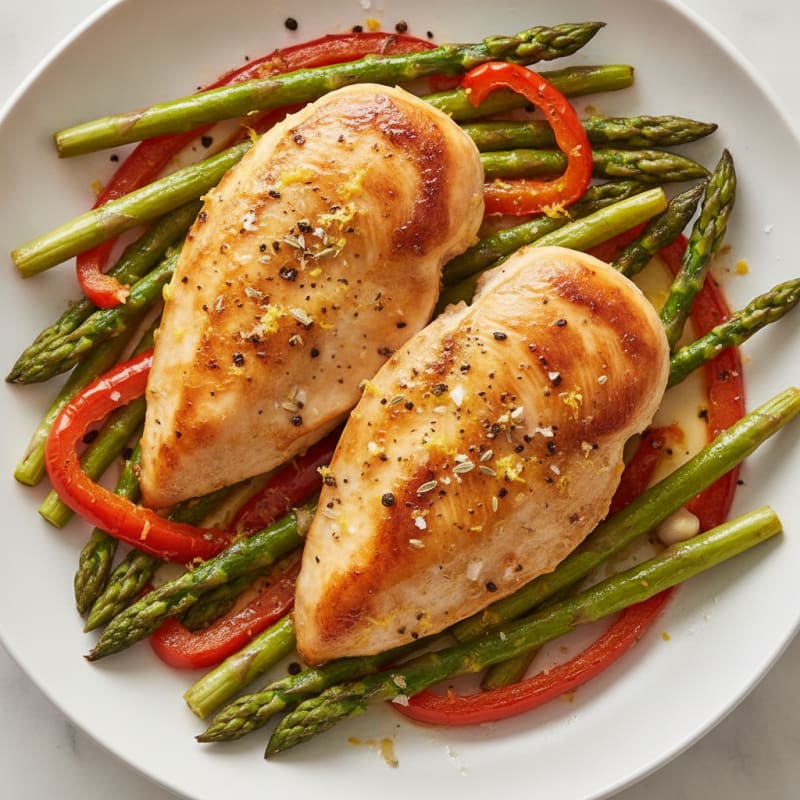 Sheet Pan Lemon Herb Chicken