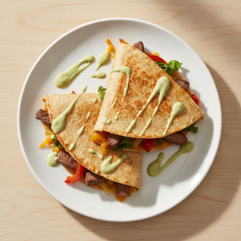 Seared Steak & Cheese Quesadillas