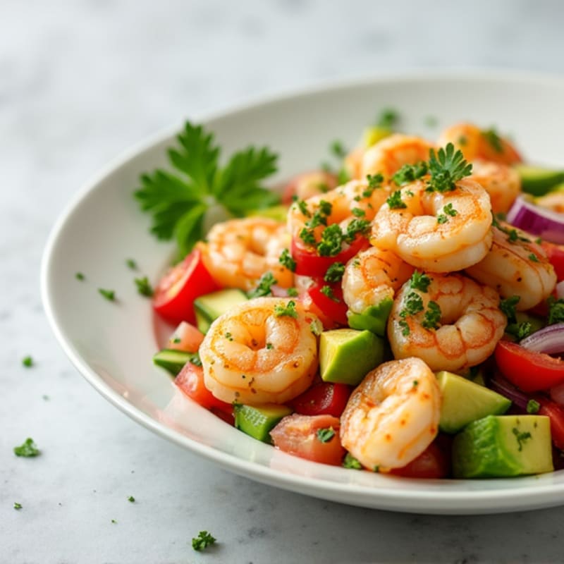 Citrus-Marinated Shrimp and Avocado Ceviche