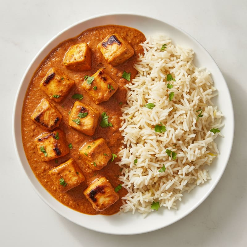 Chicken Tikka Masala with Basmati Rice