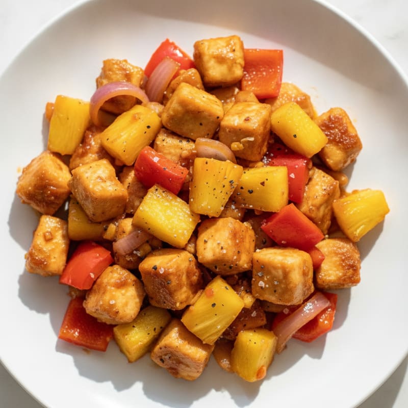 Sweet and Sour Chicken with Pineapple