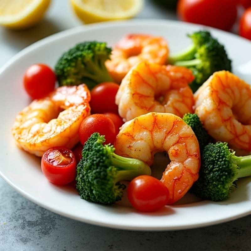15-Minute Sheet Pan Lemon Garlic Shrimp