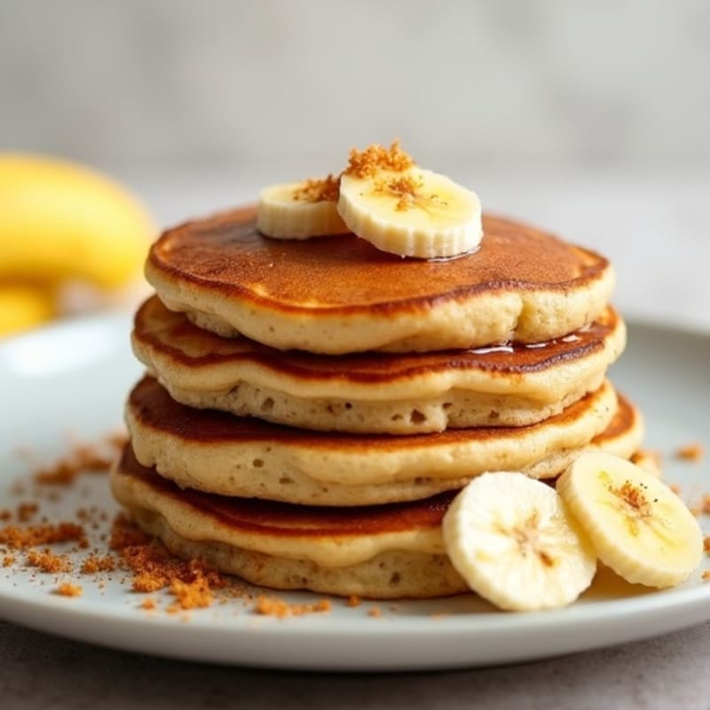 Protein-Packed Almond Flour Banana Pancakes