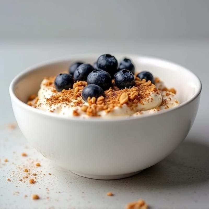Creamy PB2 Greek Yogurt Protein Bowl