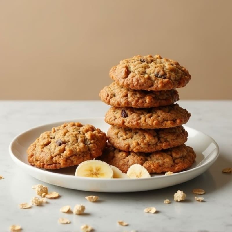 Soft Baked Protein Oatmeal Breakfast Cookies