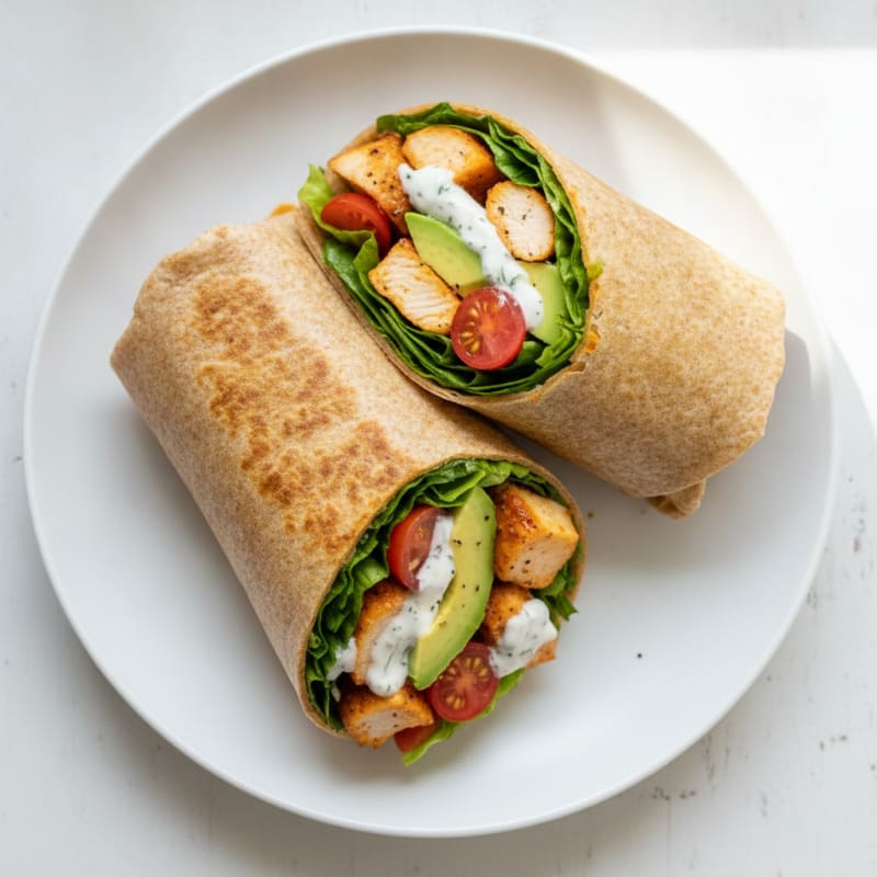 Buffalo Ranch Chicken Wrap