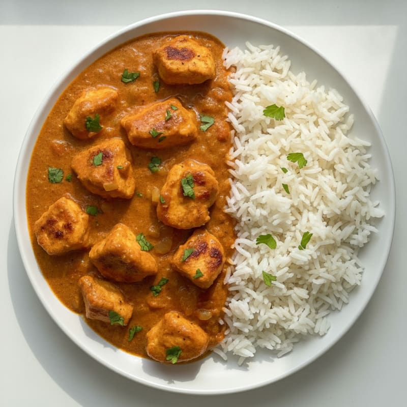 Chicken Tikka Masala with Basmati Rice