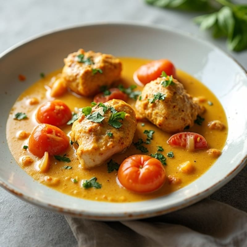 Creamy Coconut-Spiced Butter Chicken