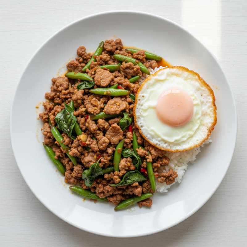 Thai Basil Beef Stir-Fry (Pad Kra Pao)