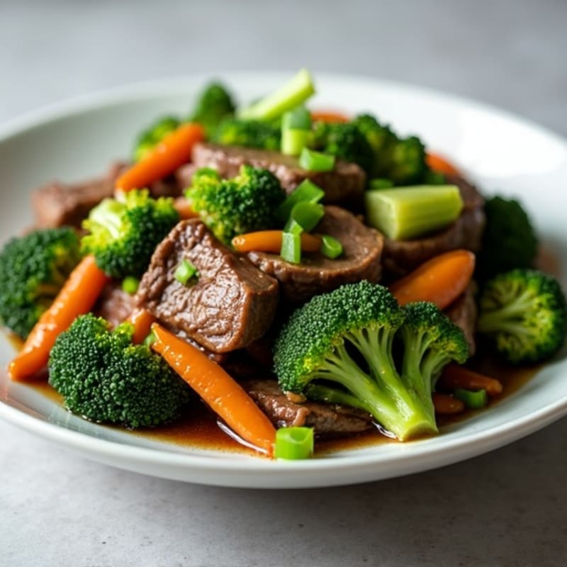 Tender Garlic-Ginger Beef and Broccoli Stir-Fry