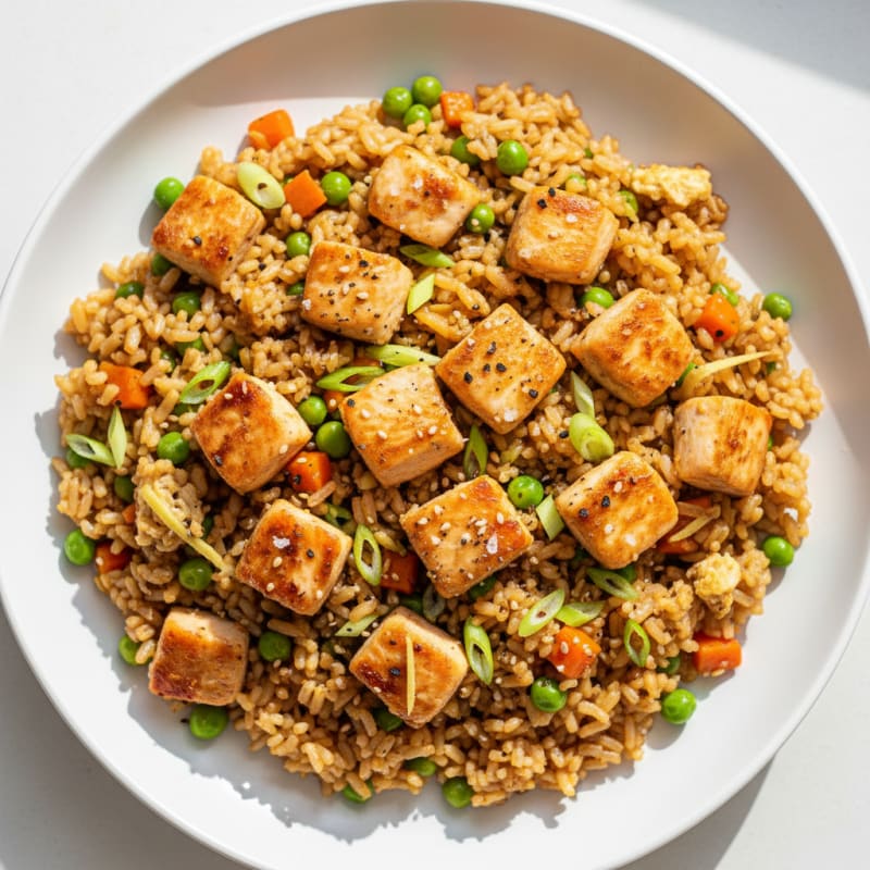 Clean Chicken and Egg Fried Rice
