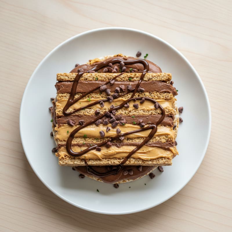 Chocolate Peanut Butter Icebox Cake