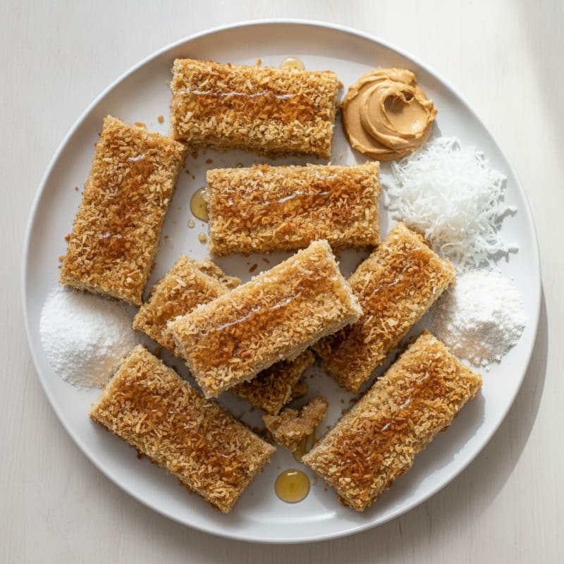 Coconut Cashew Protein Bars