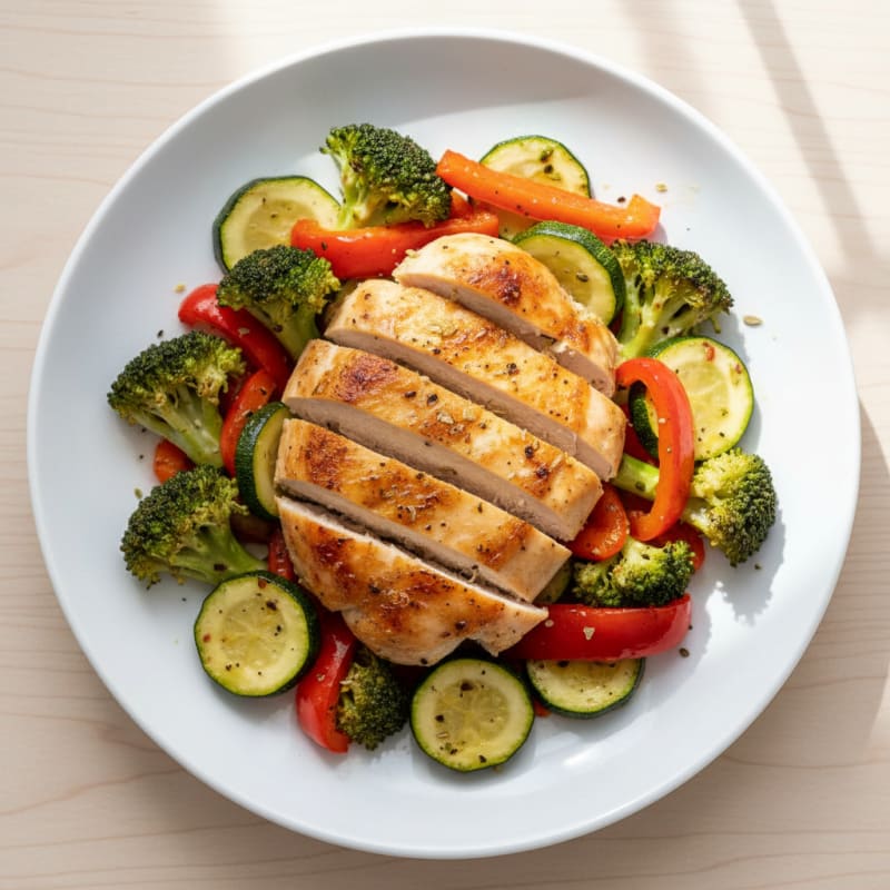 Sheet Pan Lemon Herb Chicken and Veggies