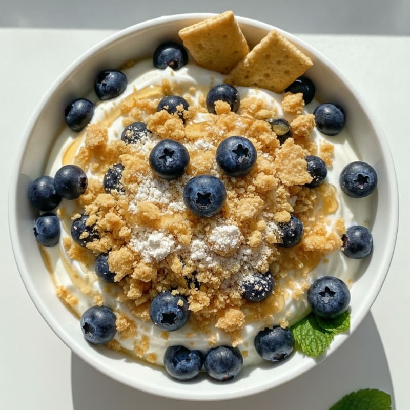 Fage Greek Yogurt Parfait with Whey Protein and Wheat Thins Crumble