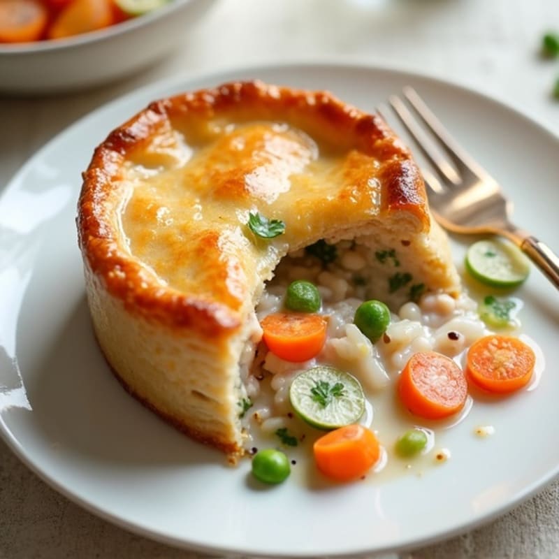 Creamy Turkey and Vegetable Pot Pie
