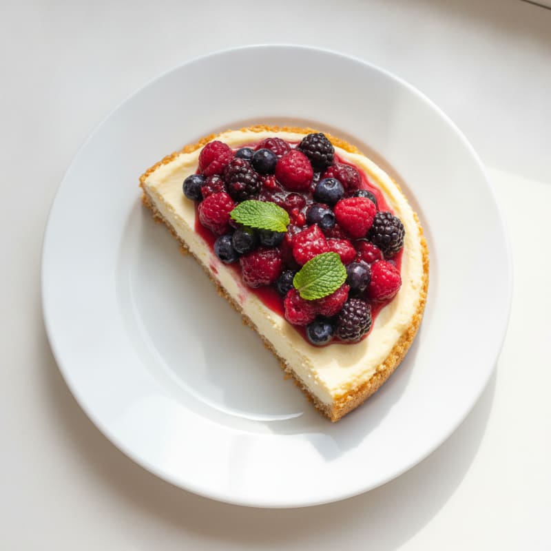 Creamy Greek Yogurt Protein Cheesecake