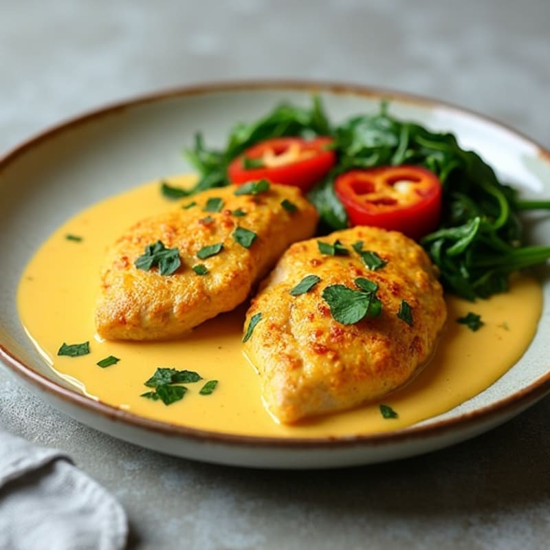 Creamy Coconut Turmeric Chicken