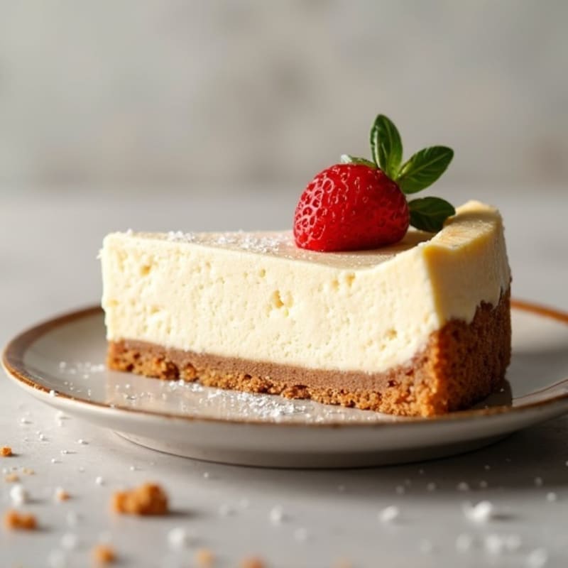 Creamy Greek Yogurt Protein Cheesecake