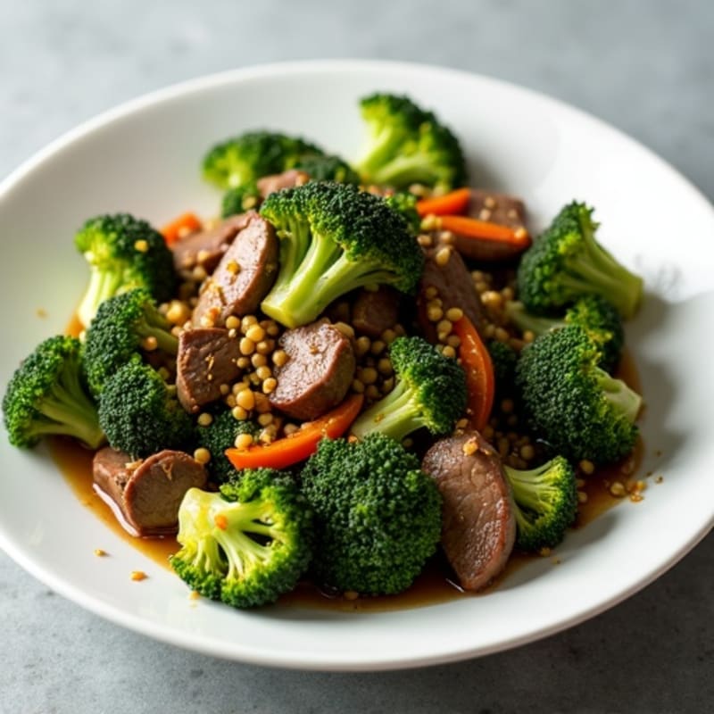 Garlic Ginger Beef and Broccoli Stir-Fry