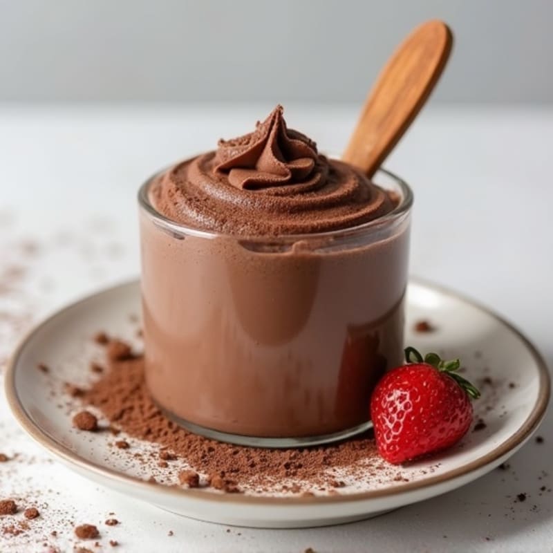 Silky Chocolate Protein Mousse