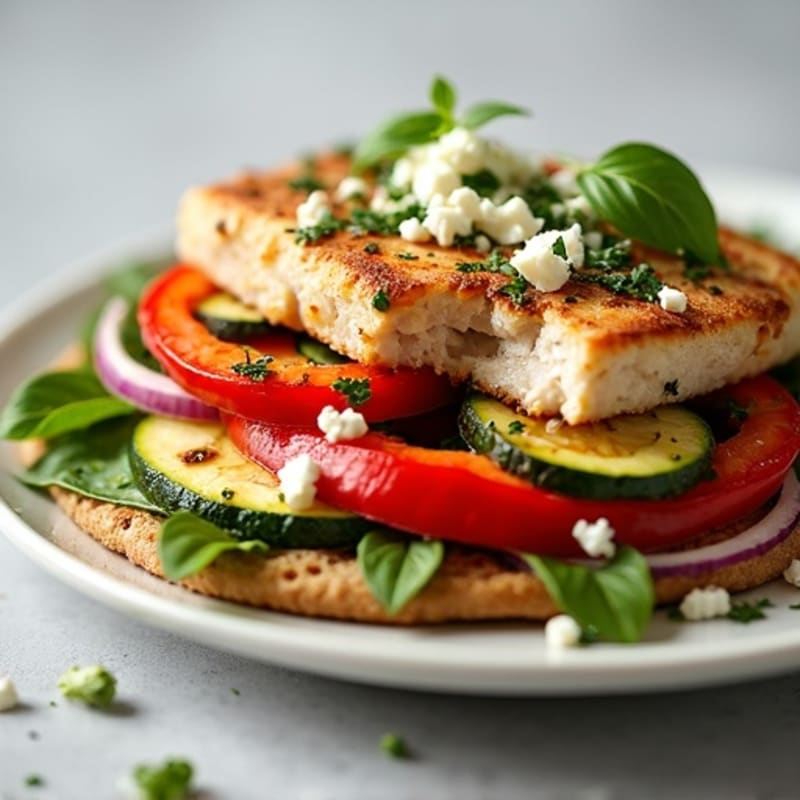 Herb-Roasted Vegetable Flatbread