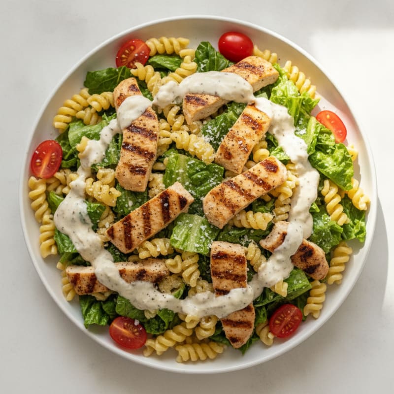 Chicken Caesar Pasta Salad