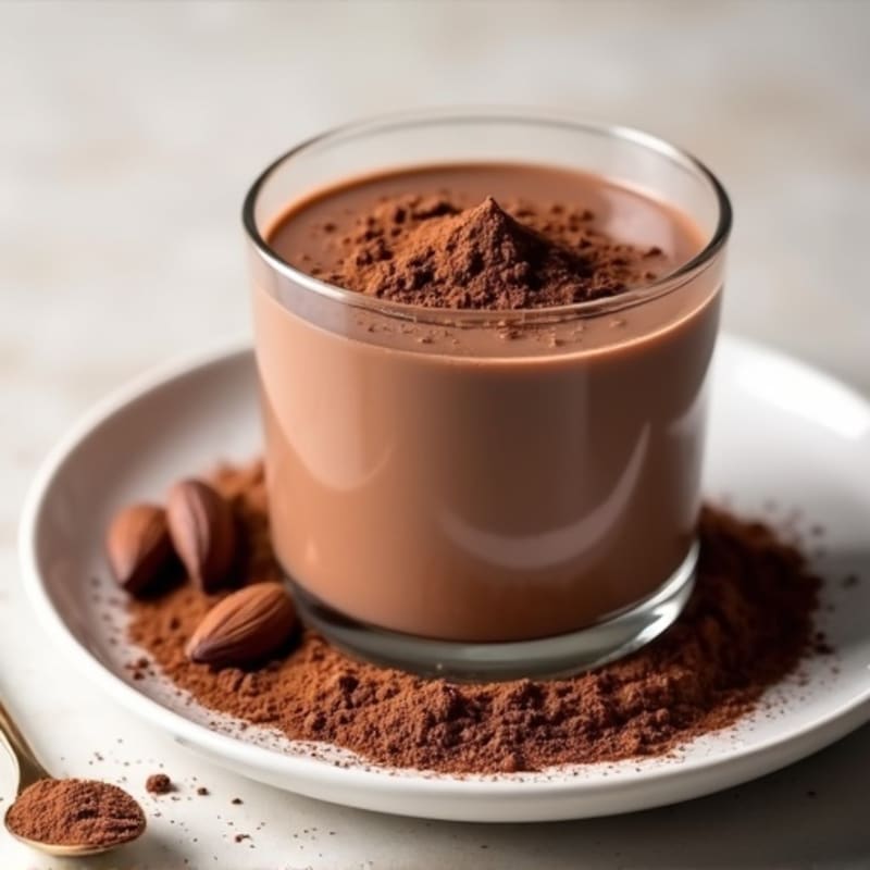 Silky Chocolate Protein Pudding