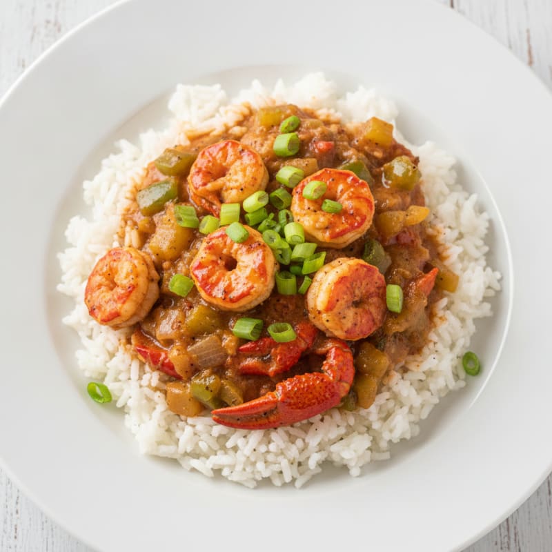 Classic Louisiana Crawfish Etouffee