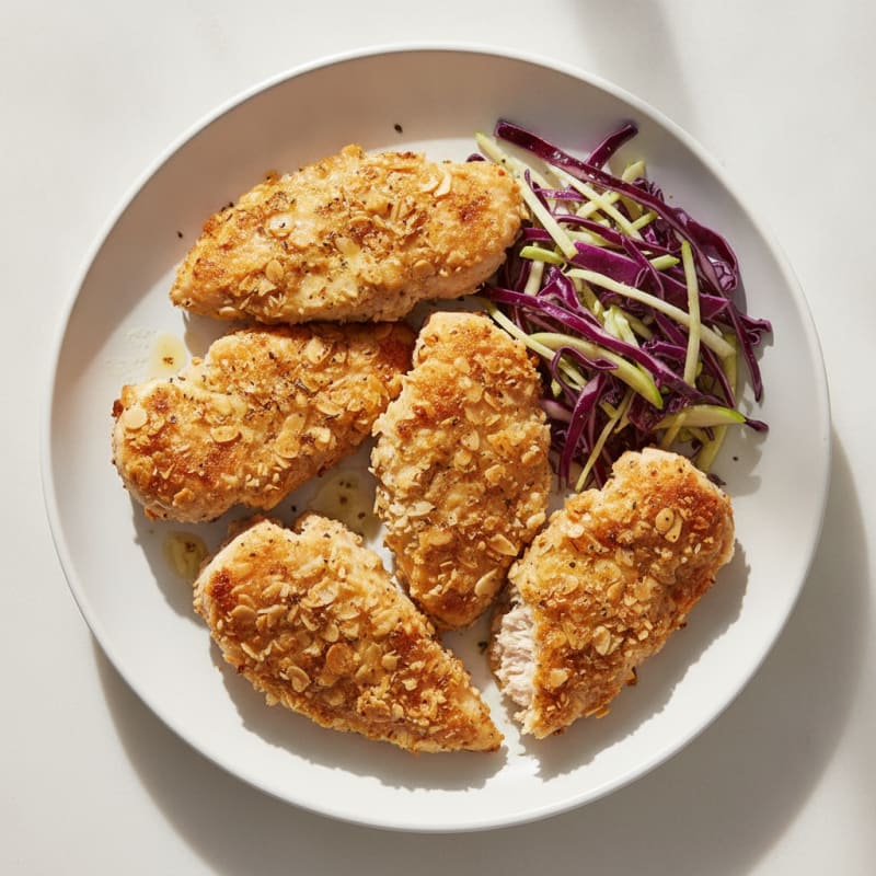 Clean Oven-Fried Buttermilk Chicken