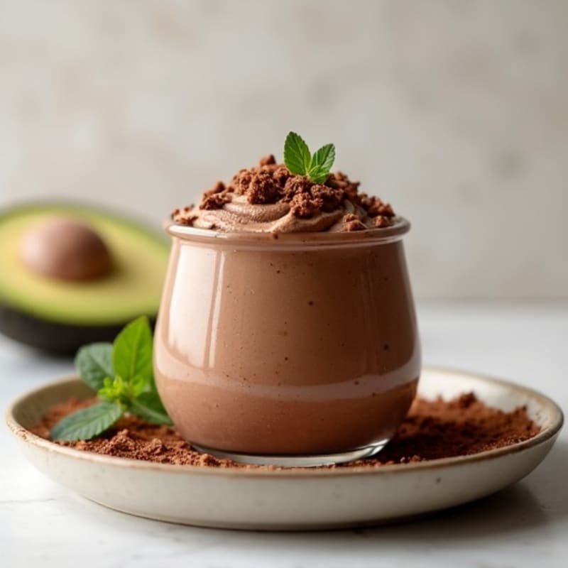 Creamy Avocado Chocolate Mousse
