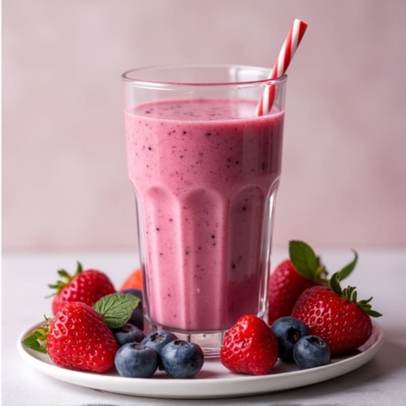 Fresh Berry Protein Smoothie