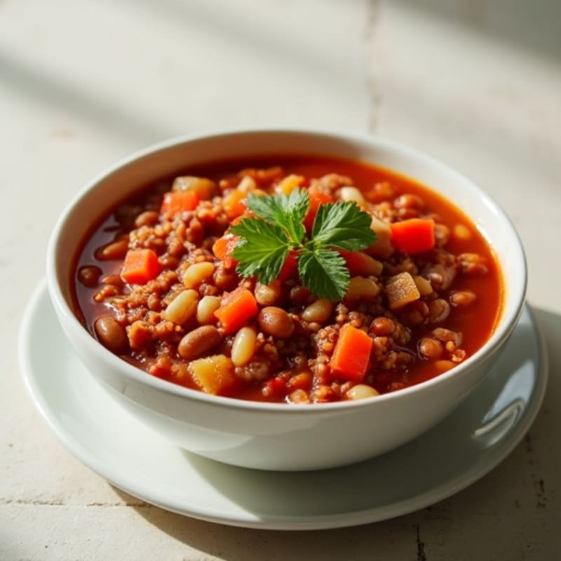 Hearty Lean Turkey and Veggie Chili