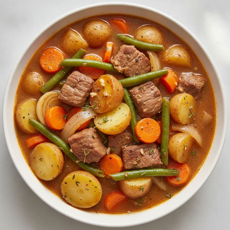 Hearty Beef Stew with Root Vegetables