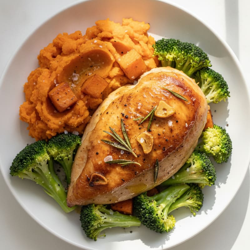 Garlic Herb Roasted Chicken