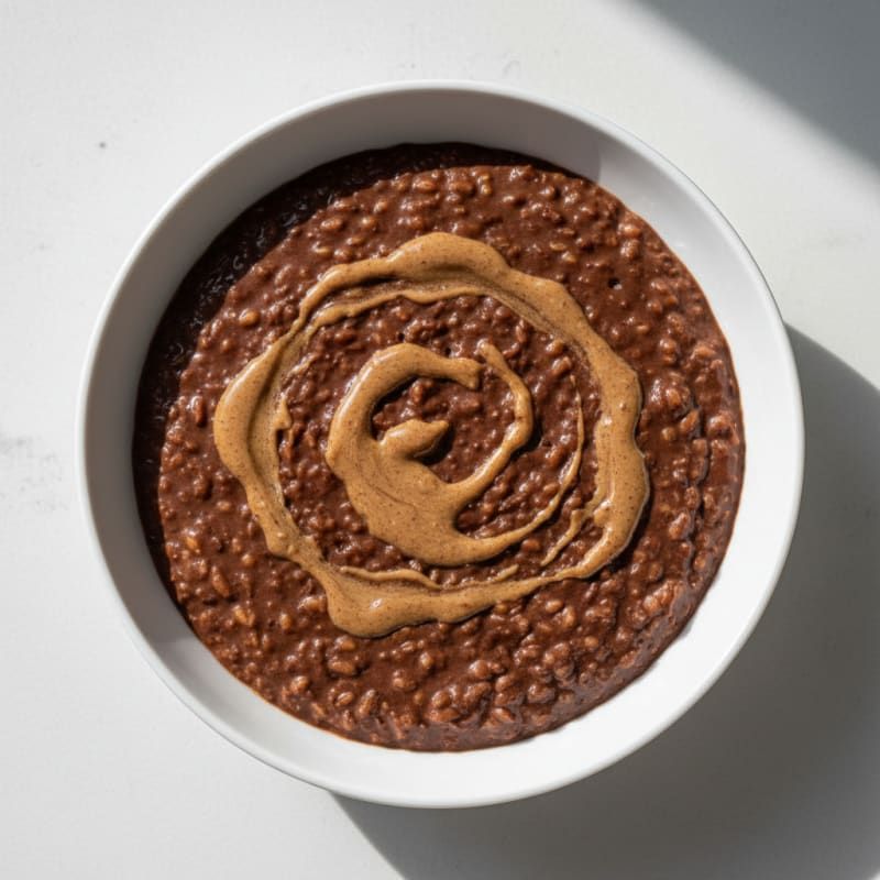 Chocolate Protein Rice Pudding