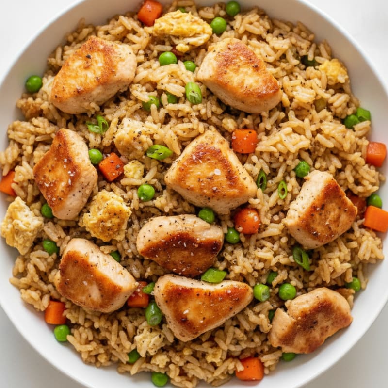 Savory Chicken Fried Rice