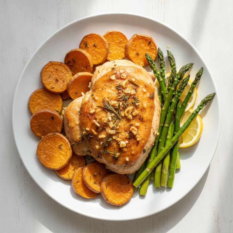 Garlic Herb Roasted Chicken