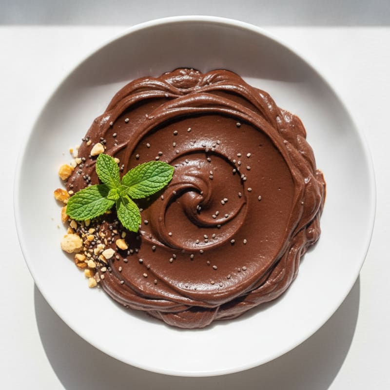 Silky Chocolate Protein Pudding
