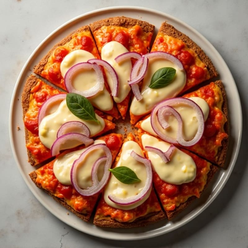 Spicy Buffalo Chicken Pizza with Crispy Whole Wheat Crust