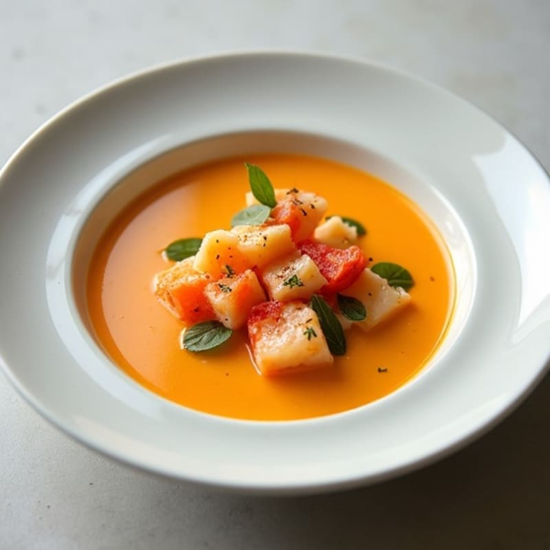 Healthy Silky Lobster Bisque