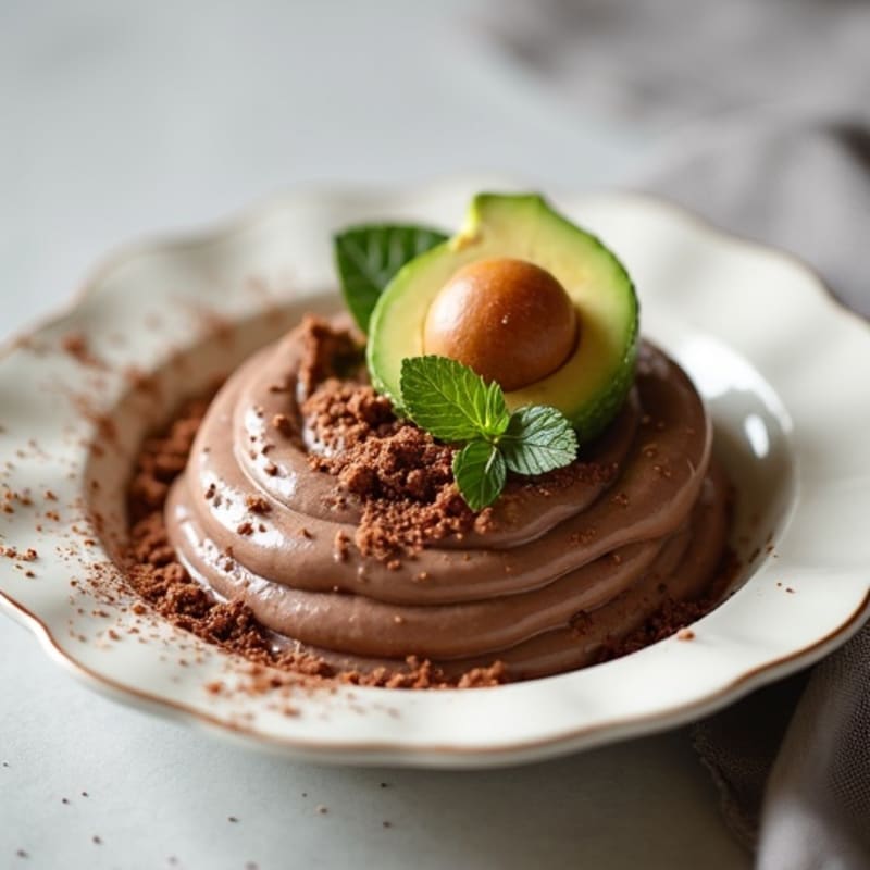 Silky Chocolate Protein Pudding with Greek Yogurt