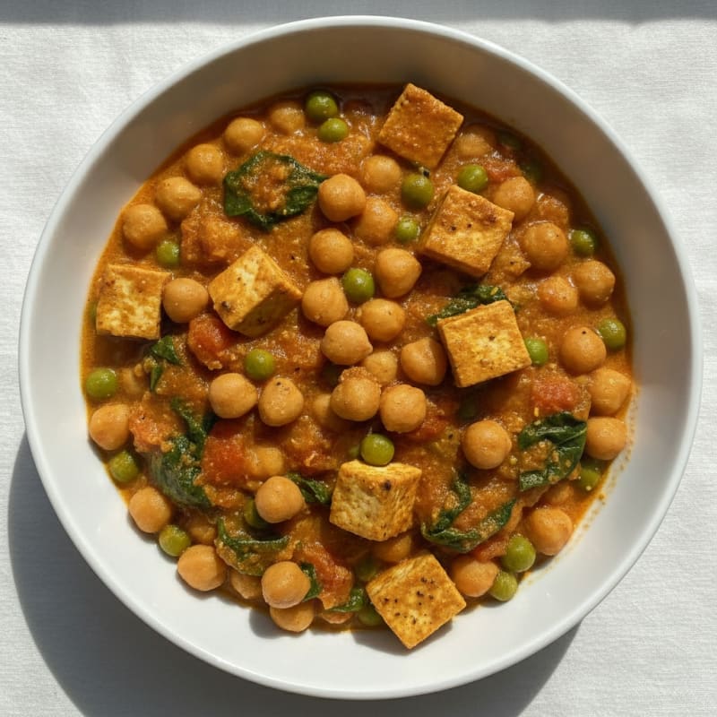 Hearty Chickpea and Vegetable Curry