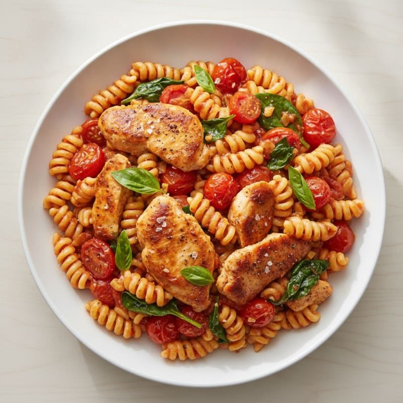 Roasted Tomato Basil Pasta